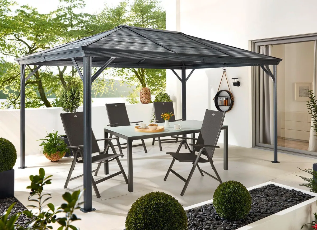 BADER Dauerhaft rostfreier Pavillon Ventura