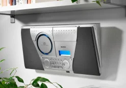 BADER Design-Musikanlage mit beleuchtetem Multifunktionsdisplay