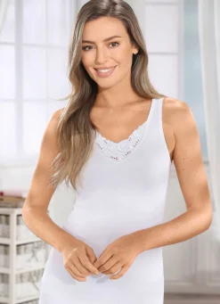 Damen BADER Dreierpack Hemden mit Batistmotiv