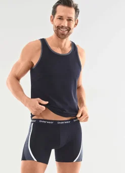 Herren brio Dreierpack Pants mit bedruckten Einsätzen
