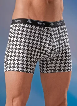Herren BADER Dreierpack Pants mit Elastikbund