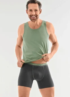 Herren brio Dreierpack Pants mit Elastikbund