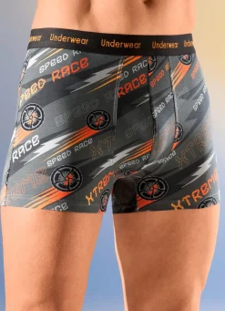 Herren BADER Dreierpack Pants mit Elastikbund