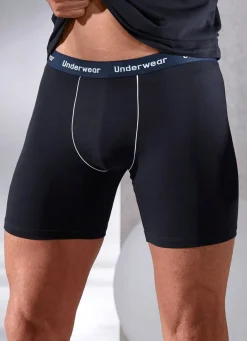Herren brio Dreierpack Pants mit längerem Bein