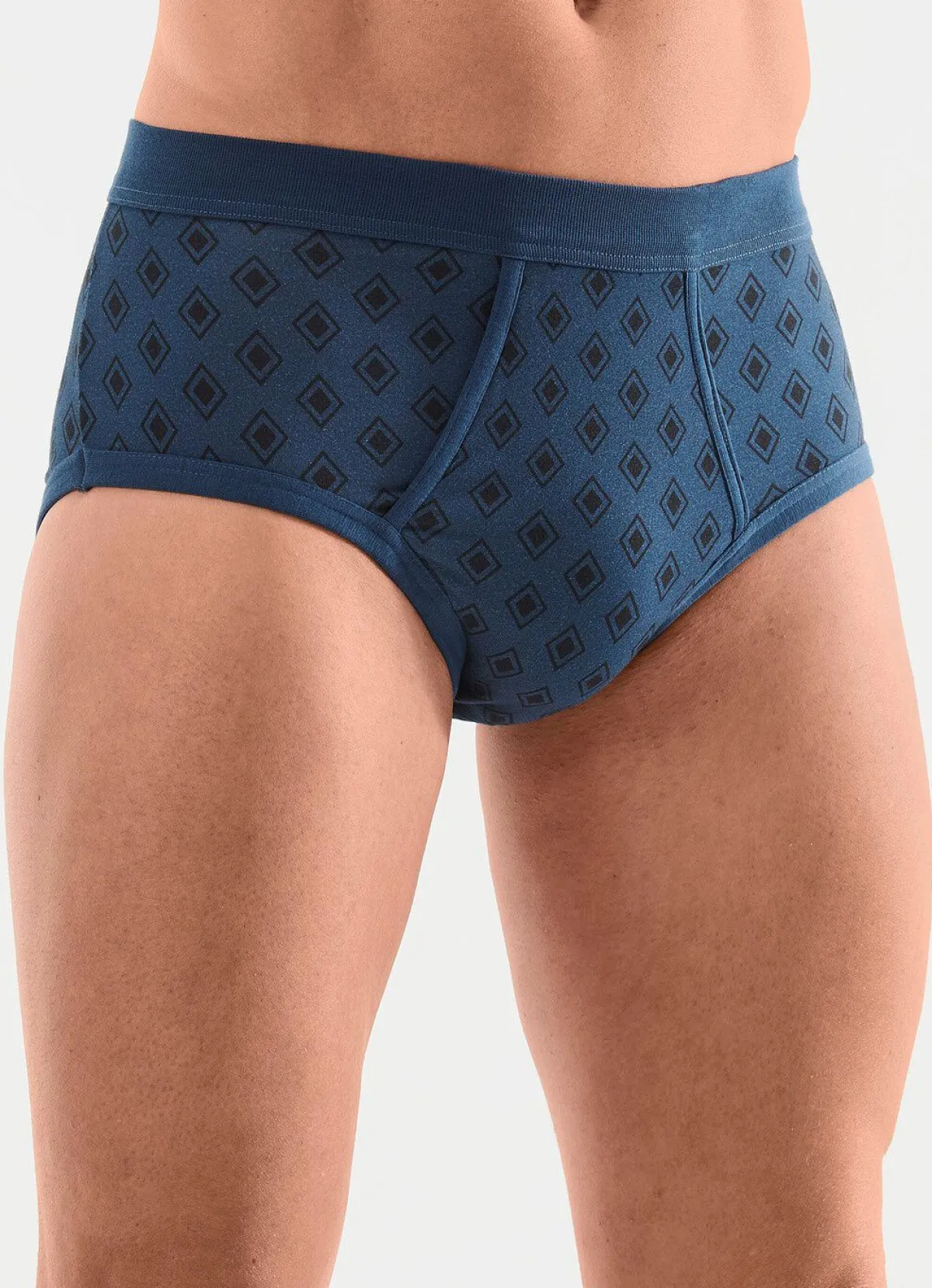 Herren BADER Dreierpack Slips mit Softbund