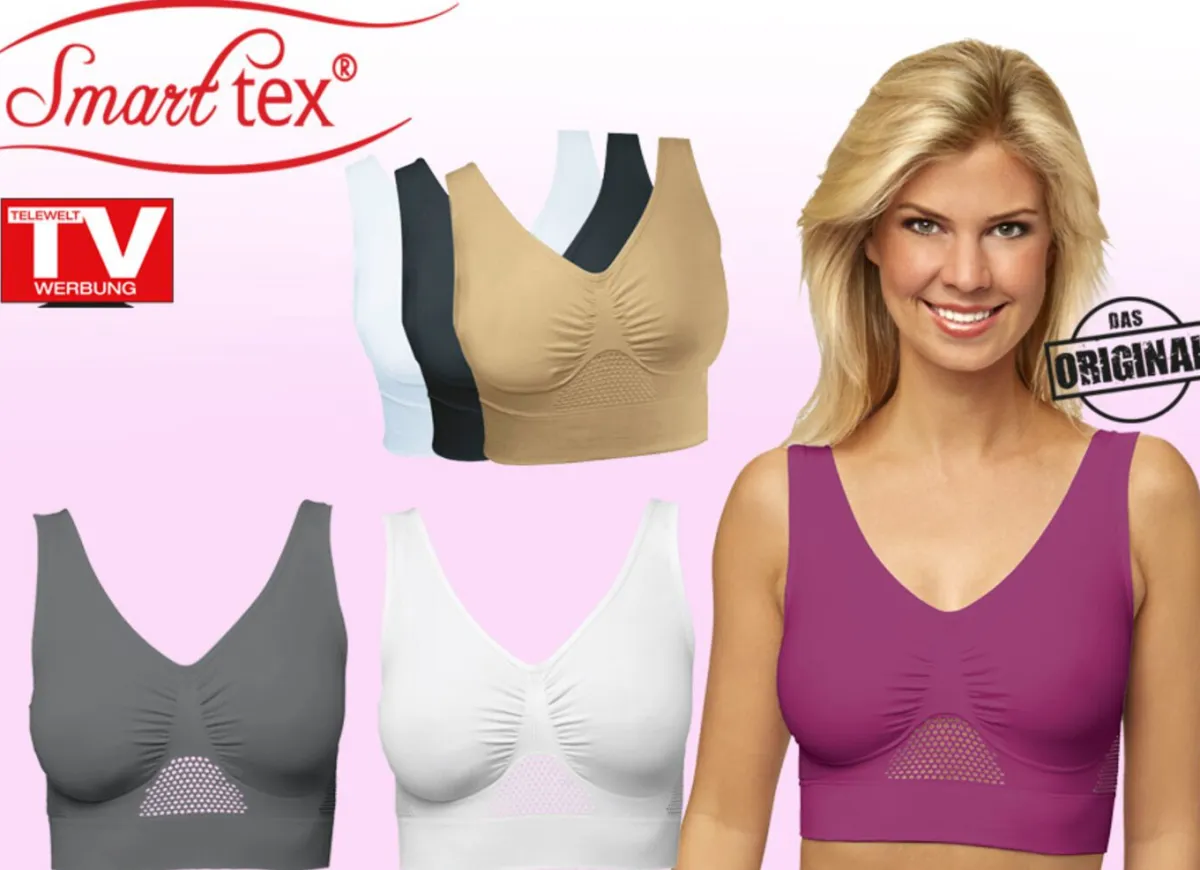 Damen BADER Dreierpack Sport-BH „Sporty“