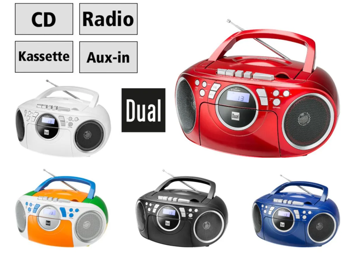 BADER Dual P70 CD-/Radio-/Kassettenspieler