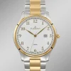 Herren DUGENA -Quartz-Herrenuhr mit Edelstahlbandgehäuse