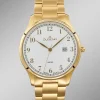 Herren DUGENA -Quartz-Herrenuhr mit Edelstahlbandgehäuse