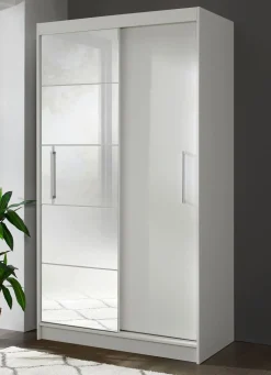 BADER Durchdachter Schwebetürenschrank mit Spiegelfront