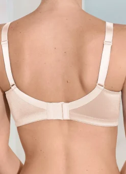 Damen BADER Edel glänzender Naturana BH