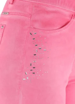 Damen ASCARI Edle Hose mit funkelnden Glitzersteinchen