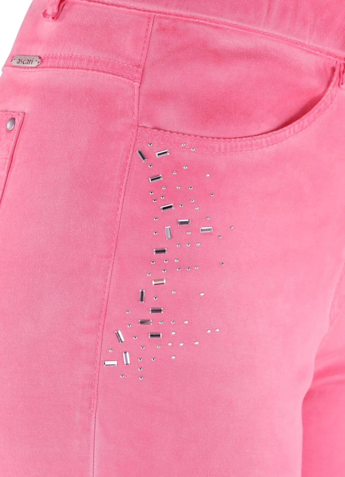 Damen ASCARI Edle Hose mit funkelnden Glitzersteinchen