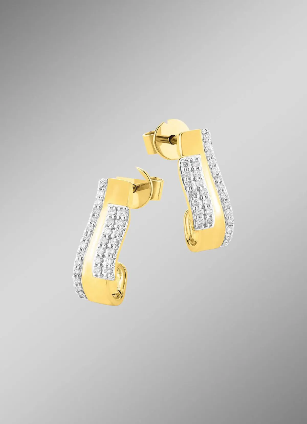 Damen BADER Edle Ohrstecker mit 56 Diamanten