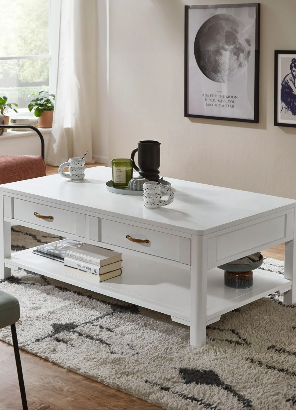 BADER Edler Couchtisch im used-Look