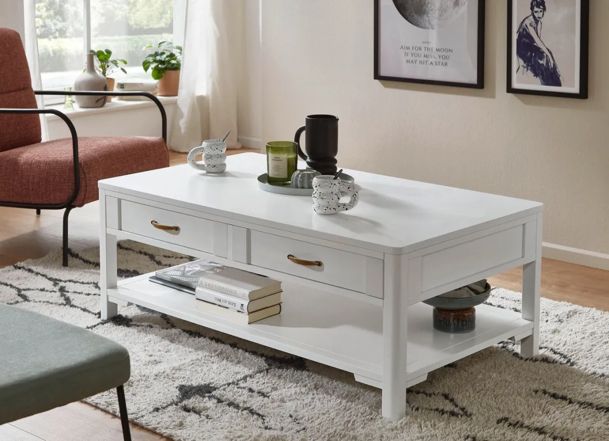 BADER Edler Couchtisch im used-Look