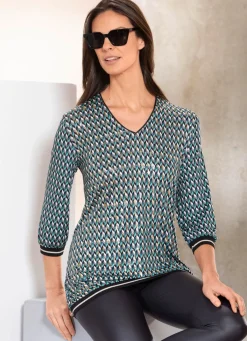 Damen BADER Edle Shirt-Tunika