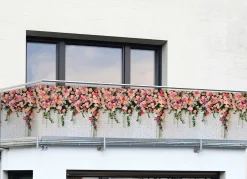 BADER Einseitig bedruckter Balkon-Sichtschutz inkl. Befestigungsmaterial