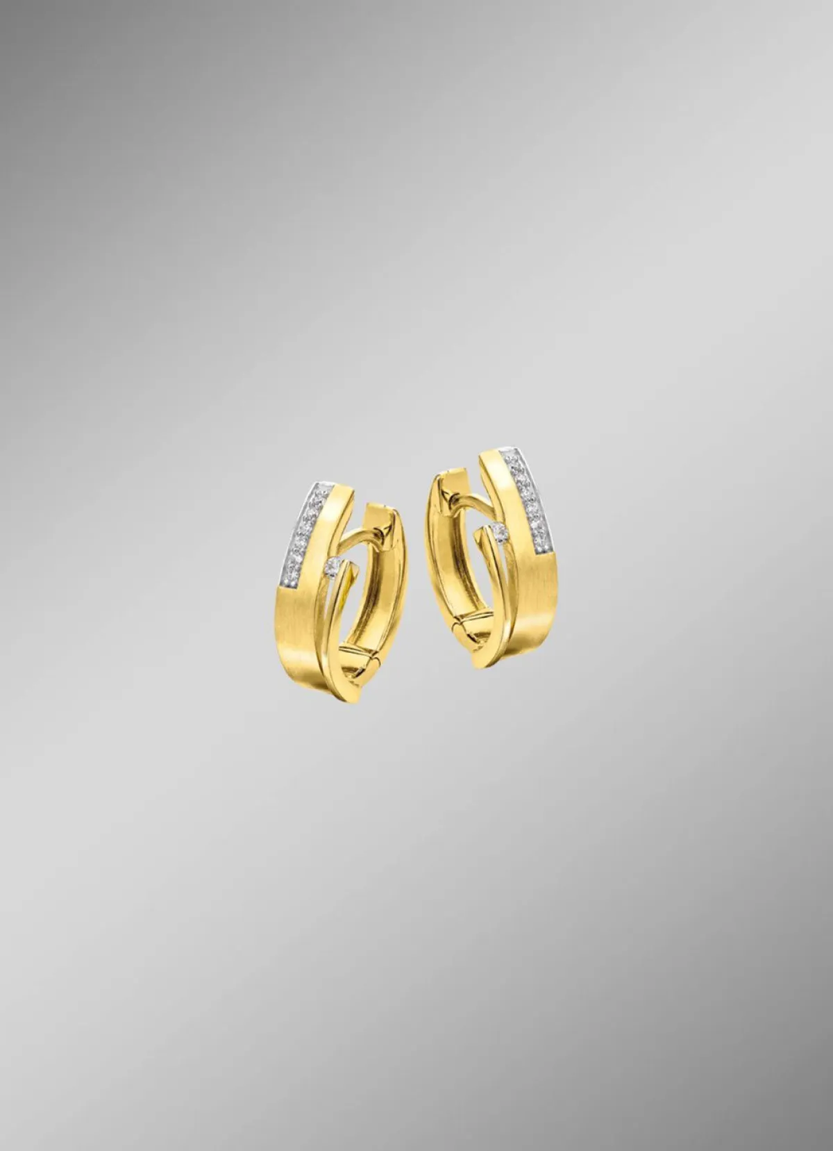 Damen BADER Elegante Klappcreolen