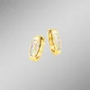 Damen BADER Elegante Klappcreolen