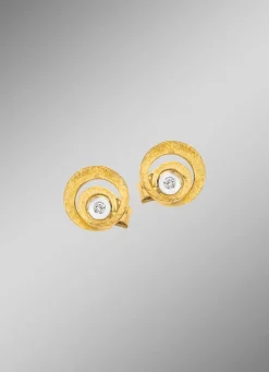 Damen BADER Elegante Ohrstecker mit Brillant
