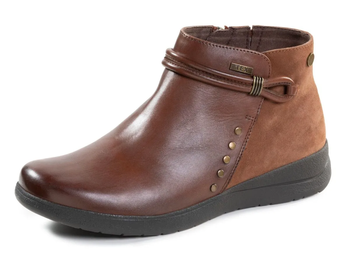 Damen ELENA EDEN , atmungsaktive Damen-Boots, Weite H, mit herausnehmbarem Fußbett
