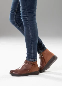 Damen ELENA EDEN , atmungsaktive Damen-Boots, Weite H, mit herausnehmbarem Fußbett