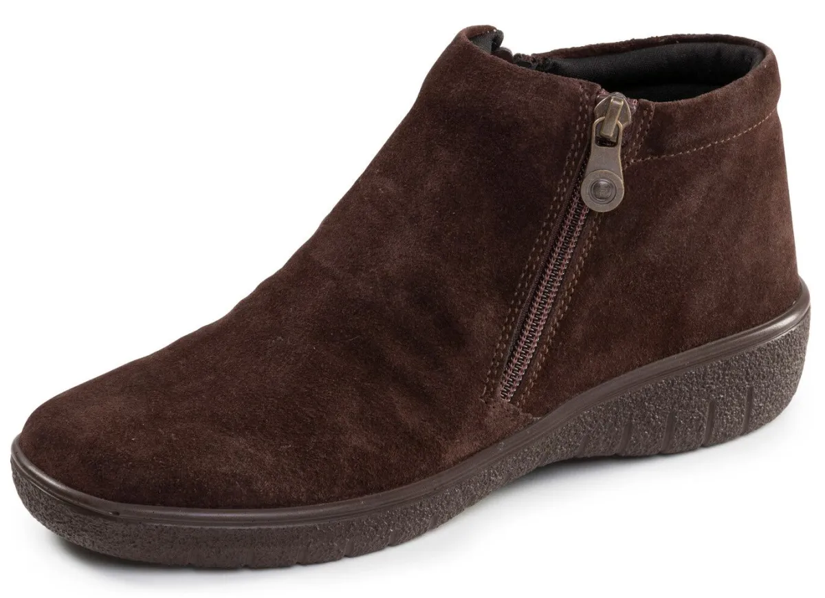 Damen ELENA EDEN , bequeme Damen-Boots, Weite G, mit herausnehmbarem Fußbett