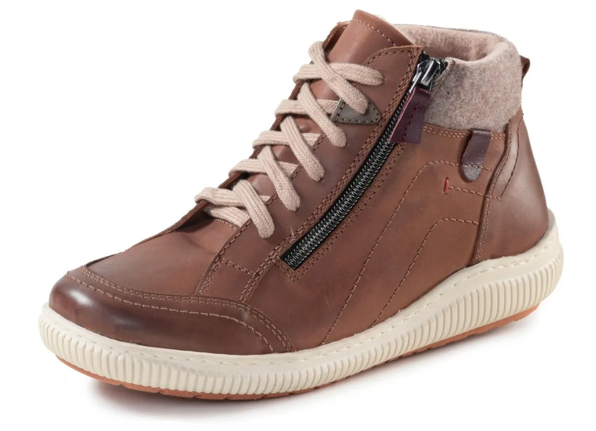 Damen ELENA EDEN , bequeme Damen-Boots, Weite H, mit herausnehmbarem Fußbett