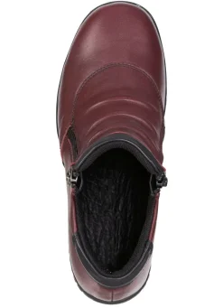 Damen ELENA EDEN , bequeme Damen-Boots, Weite H, mit herausnehmbarem Fußbett