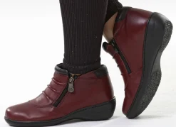 Damen ELENA EDEN , bequeme Damen-Boots, Weite H, mit herausnehmbarem Fußbett