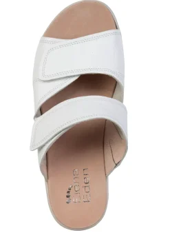 Damen ELENA EDEN , bequeme Damen-Pantoletten, Weite H, mit herausnehmbarem Fußbett