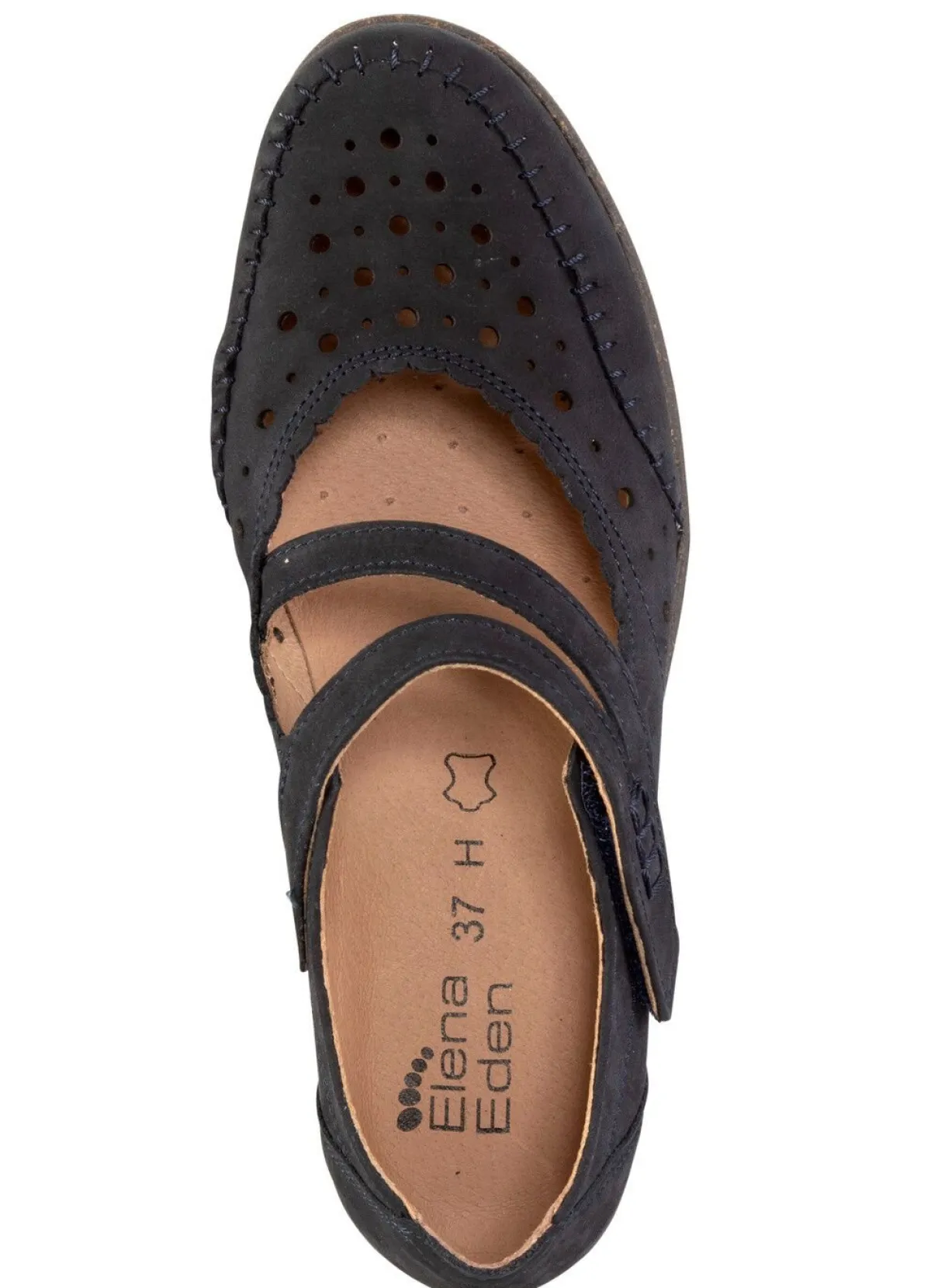 Damen ELENA EDEN , bequeme Damen-Pumps, Weite H, mit herausnehmbarem Fußbett