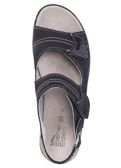 Damen ELENA EDEN , bequeme Damen-Sandalen, Weite G, mit herausnehmbarem Fußbett