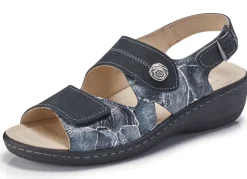 Damen ELENA EDEN , bequeme Damen-Sandalen, Weite H, mit herausnehmbarem Fußbett