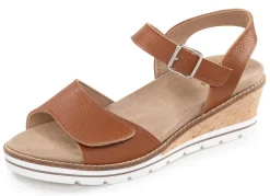 Damen ELENA EDEN , bequeme Damen-Sandaletten, Weite H, mit herausnehmbarem Fußbett