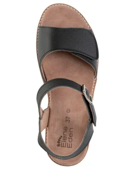 Damen ELENA EDEN , bequeme Damen-Sandaletten, Weite H, mit herausnehmbarem Fußbett