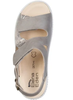 Damen ELENA EDEN , bequeme Damen-Sandalen, Weite H, mit herausnehmbarem Fußbett