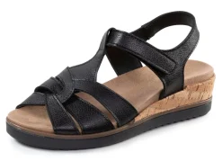 Damen ELENA EDEN , bequeme Damen-Sandalen, Weite H, mit herausnehmbarem Fußbett