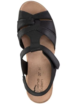 Damen ELENA EDEN , bequeme Damen-Sandalen, Weite H, mit herausnehmbarem Fußbett