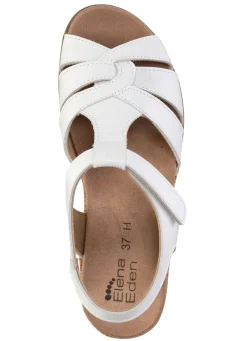 Damen ELENA EDEN , bequeme Damen-Sandalen, Weite H, mit herausnehmbarem Fußbett