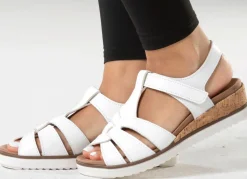 Damen ELENA EDEN , bequeme Damen-Sandalen, Weite H, mit herausnehmbarem Fußbett