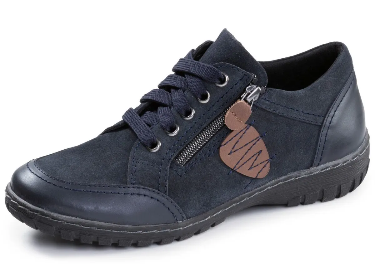 Damen ELENA EDEN , bequeme Damen-Schnürschuhe, Weite G, mit herausnehmbarem Fußbett