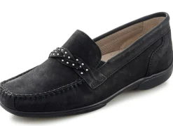 Damen ELENA EDEN , bequeme Damen-Slipper, Weite H, mit herausnehmbarem Fußbett
