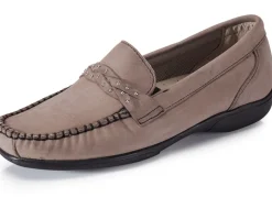 Damen ELENA EDEN , bequeme Damen-Slipper, Weite H, mit herausnehmbarem Fußbett