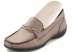 Damen ELENA EDEN , bequeme Damen-Slipper, Weite H, mit herausnehmbarem Fußbett