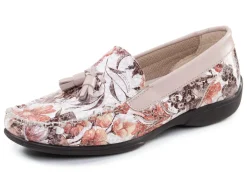 Damen ELENA EDEN , bequeme Damen-Slipper, Weite H, mit herausnehmbarem Fußbett