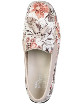 Damen ELENA EDEN , bequeme Damen-Slipper, Weite H, mit herausnehmbarem Fußbett