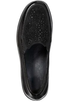 Damen ELENA EDEN , bequeme Damen-Slipper, Weite H, mit herausnehmbarem Fußbett