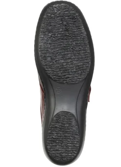 Damen ELENA EDEN , bequeme Damen-Slipper, WeiteH, mit herausnehmbarem Fußbett